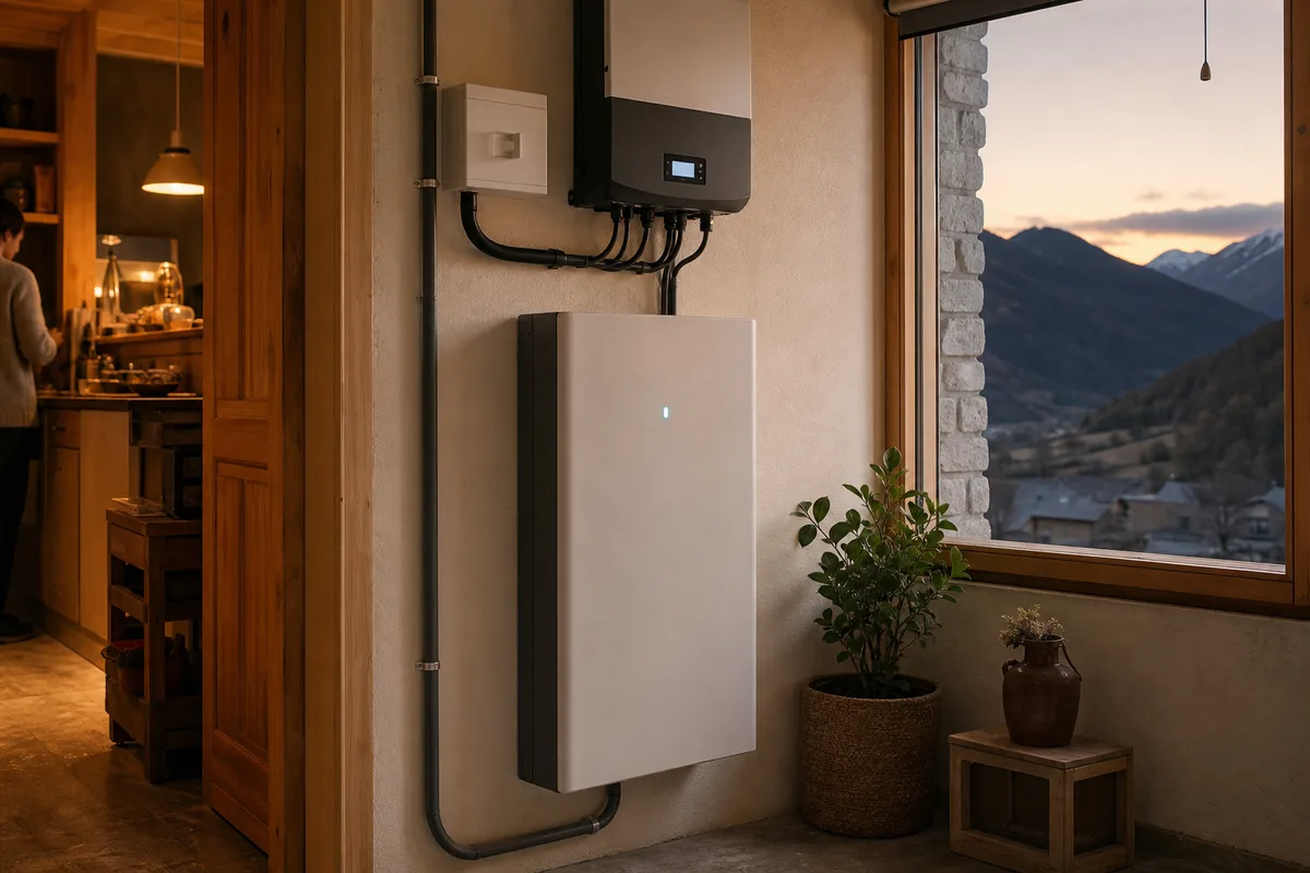 Batterie domestique à Saint-Bonnet-en-Champsaur : la dimensionner pour les soirées de le Champsaur