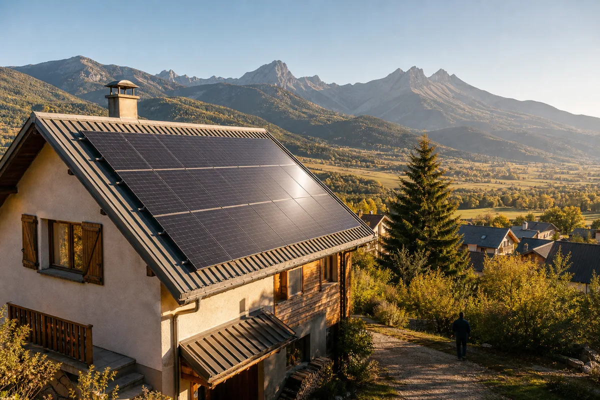 Orientation de toiture à Saint-Bonnet-en-Champsaur : ce que produit vraiment votre pan