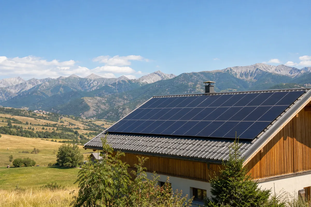 Panneau solaire Ancelle (05260) : installation photovoltaïque