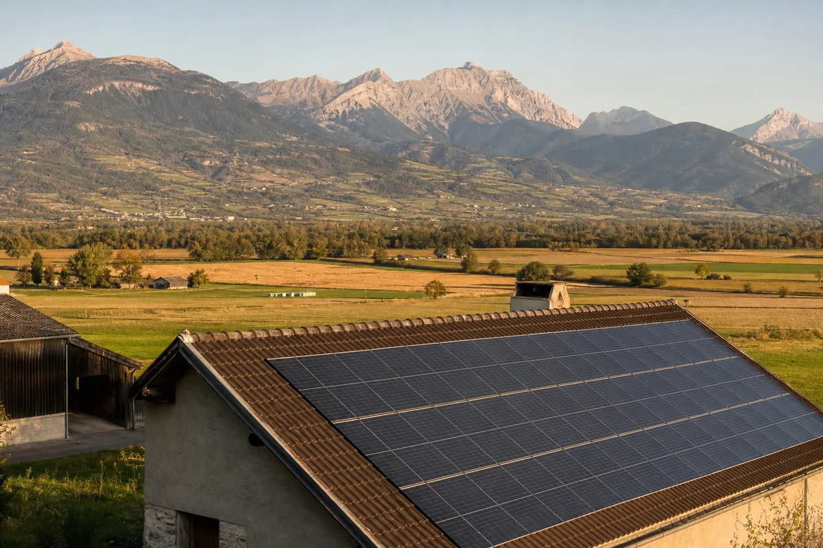 Panneau solaire Chabottes (05260) : installation photovoltaïque